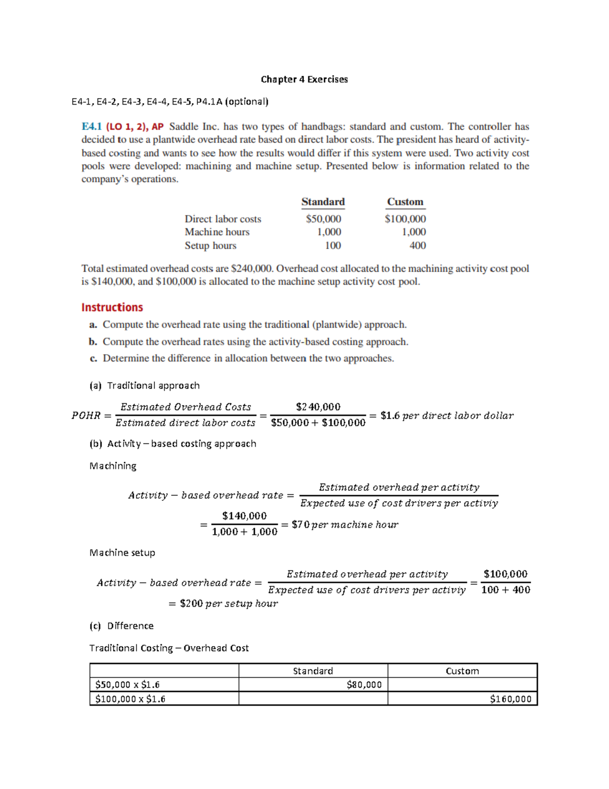 Chapter 4 Exercises - ACC 202: Managerial Accounting Tools Explained ...