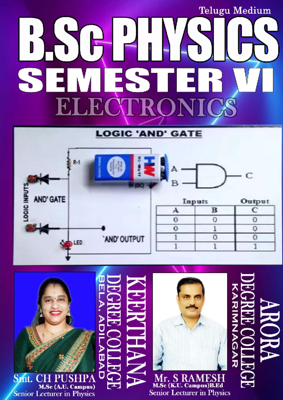 B.Sc PHY VI TM - Phy 6 sem - Telugu Medium B PHYSICS SEMESTER VI ...