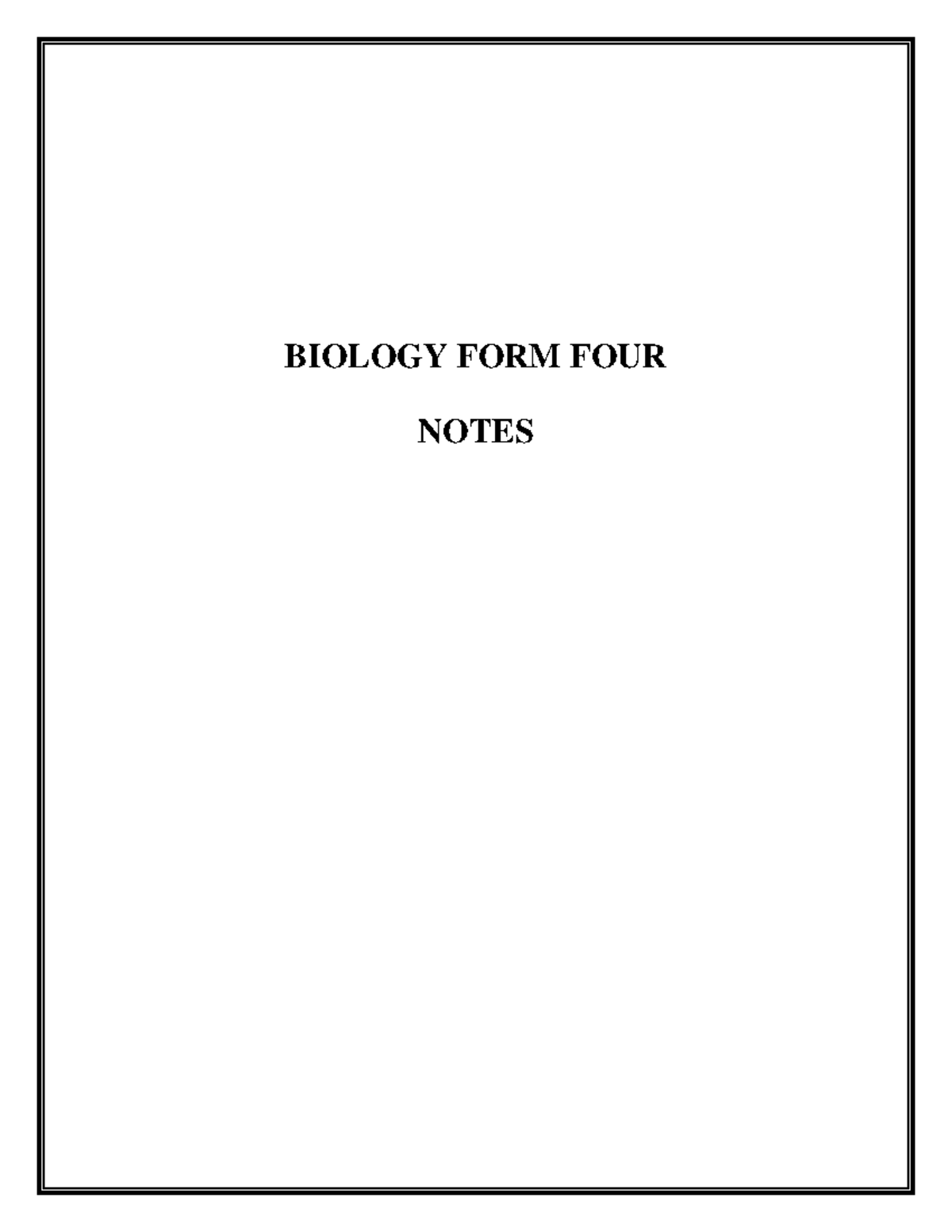 Biology FORM FOUR: Comprehensive Growth Notes and Factors - Studocu