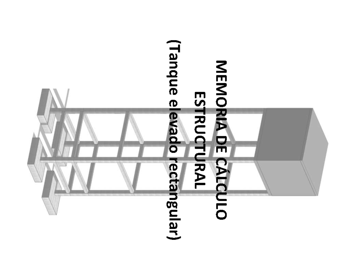 MEMORIA DE CÁLCULO ESTRUCTURAL (Tanque Elevado) - Análisis de Cargas
