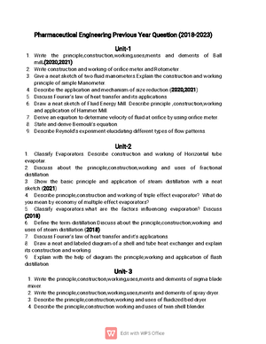 Basics of Environment Pollution Control: Short Notes for ENVI 101 - Studocu