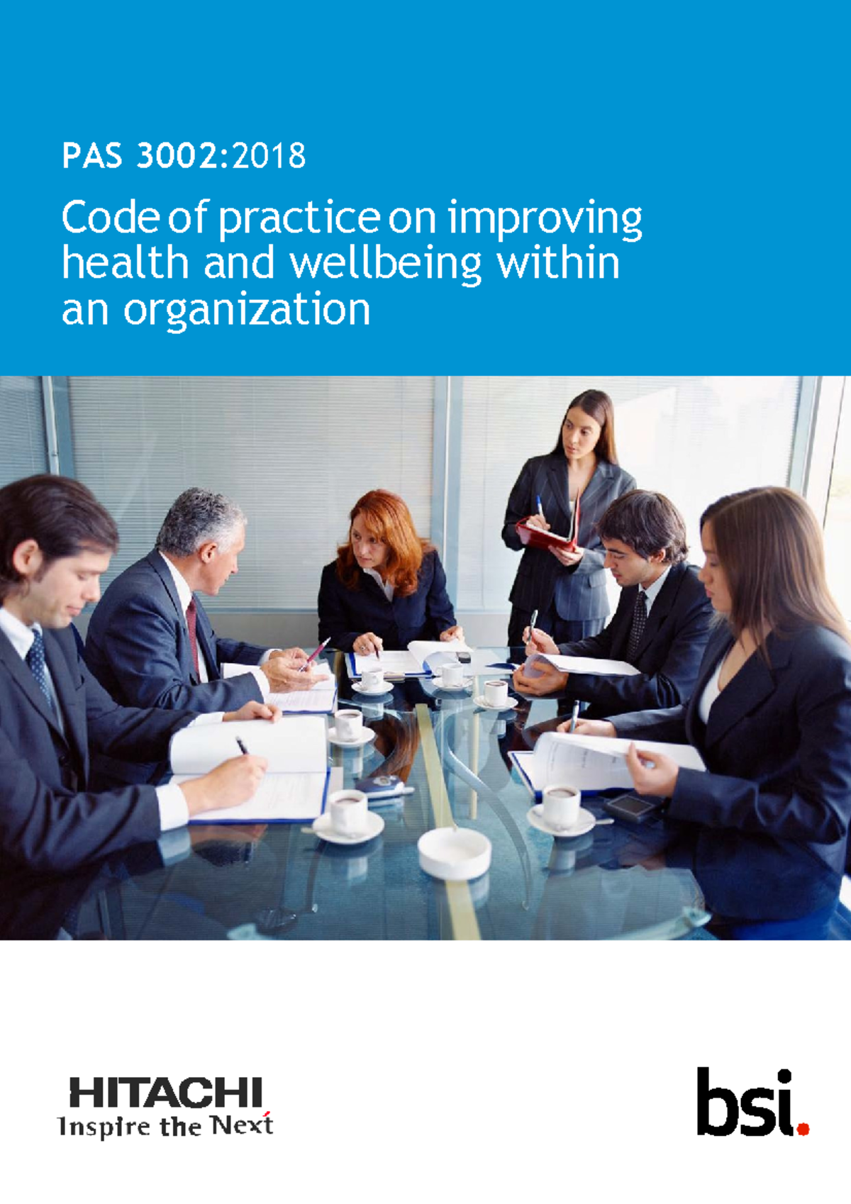 PAS 3002:2018 Code of Practice for Enhancing Workplace Health ...