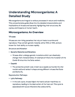 Comprehensive Guide on Microorganisms: Viruses and Bacteria - This ...