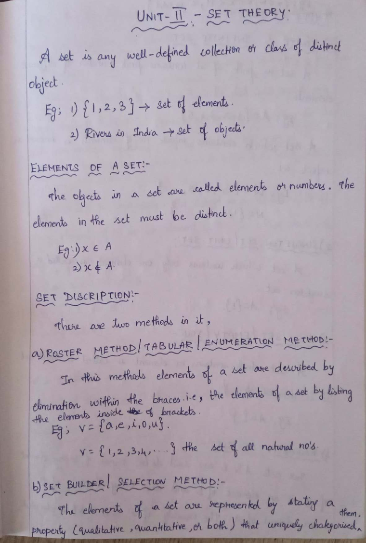Set Theory (DM): Comprehensive Lecture Notes on Elements and Operations ...