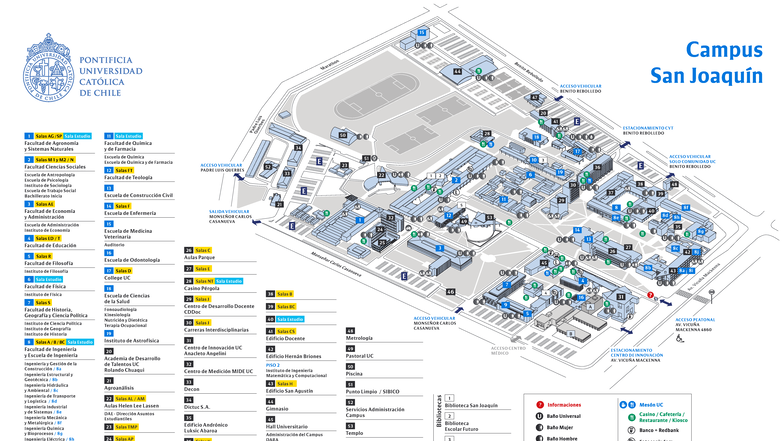 Mapa del Campus SJ - ACCESO VEHICULAR BENITO REBOLLEDO - Studocu