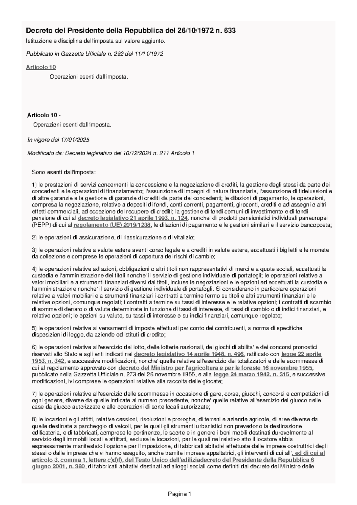 art 17 dpr 633 72 comma 2