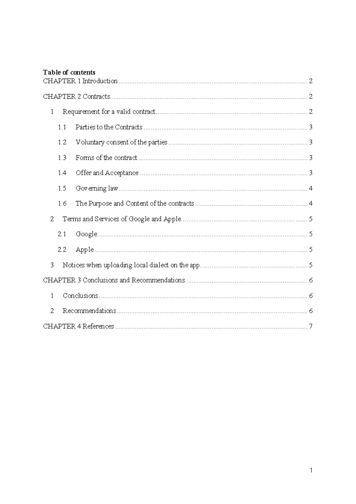 PLĐC - PLĐC Final Exam: Contracts with Google & Apple Overview - Studocu