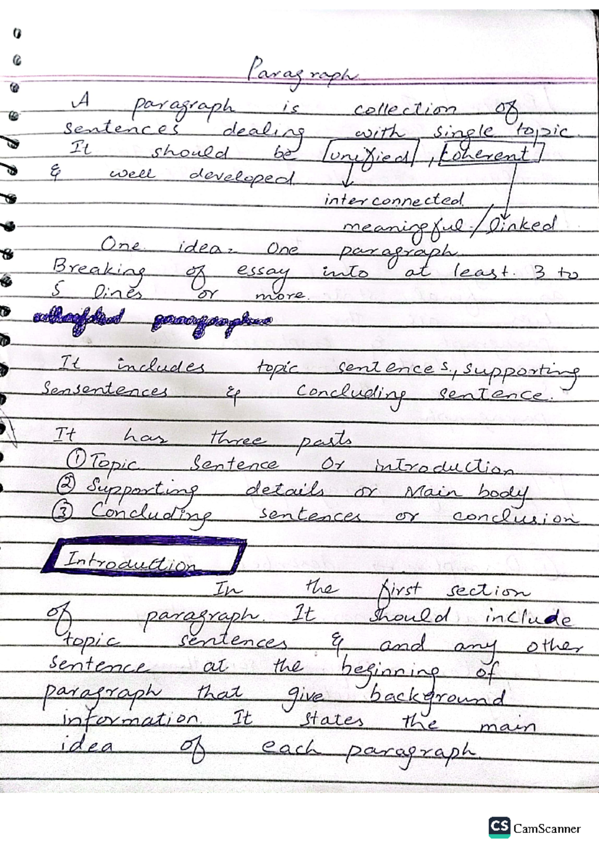 Paragraph writing - Give you more information - Paras raph A paragraph ...