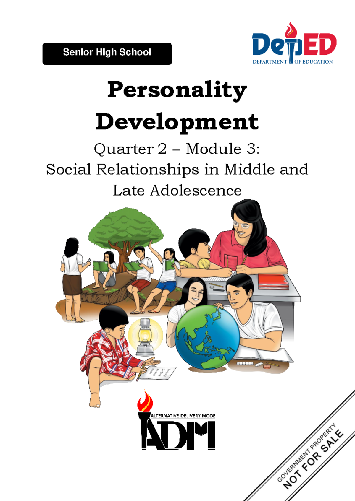 AP12 Q2 Mod3: Understanding Social Relationships in Adolescence - Studocu