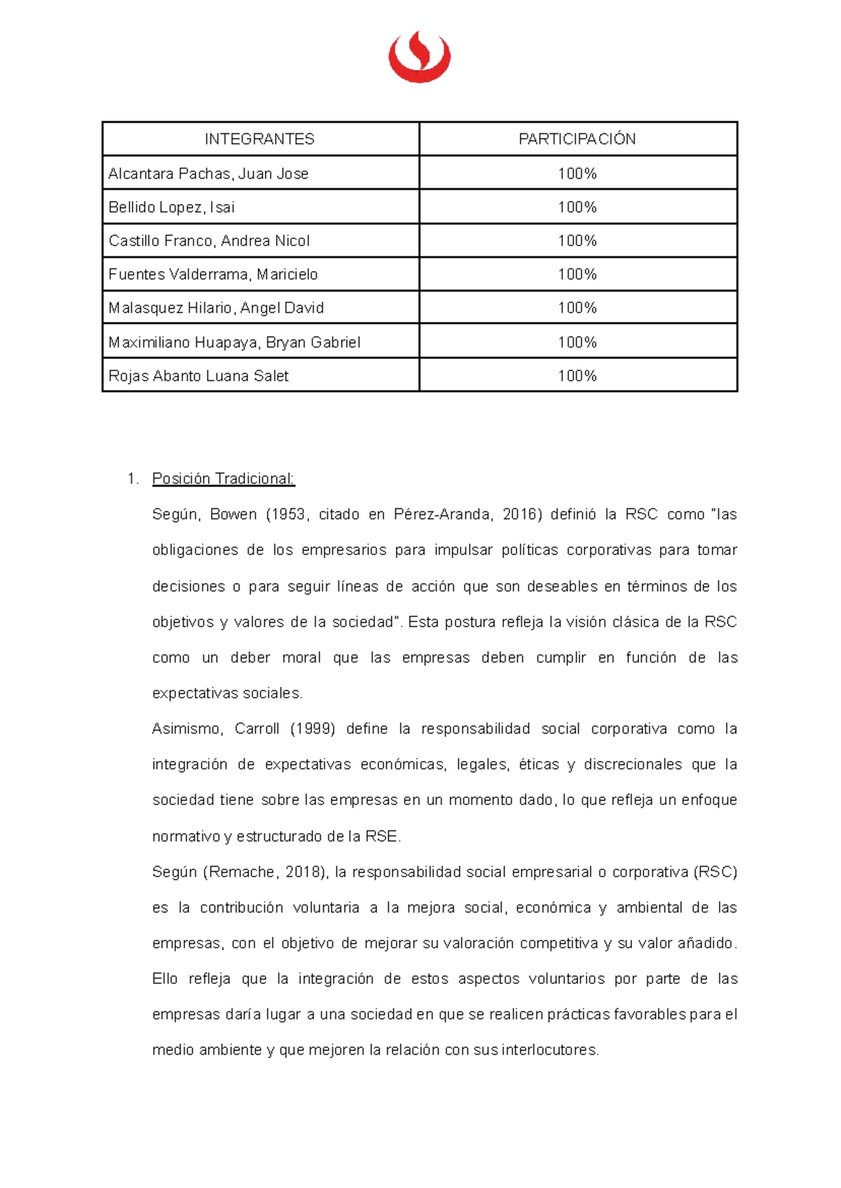 DD1 - Foro 02: Análisis de la Responsabilidad Social Corporativa - Studocu