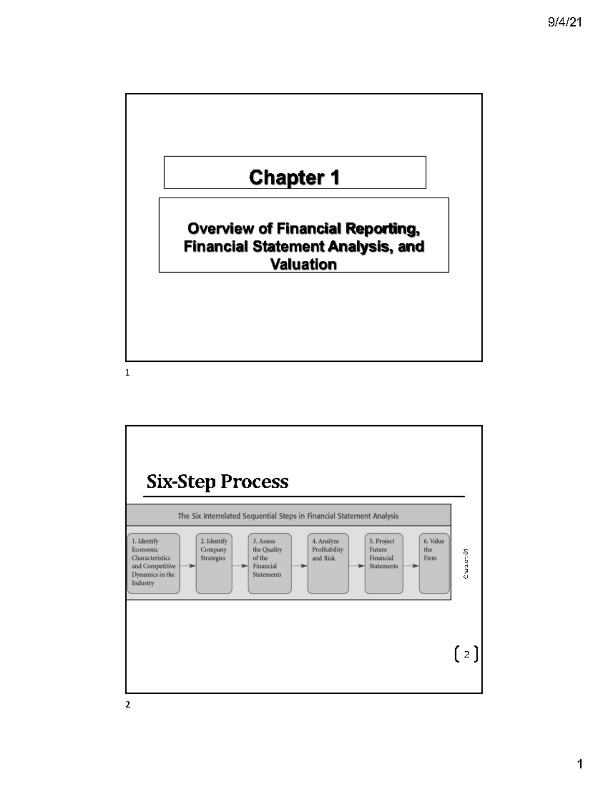 Lecture 1 - Overview of Financial Analysis - Compatibility Mode ...