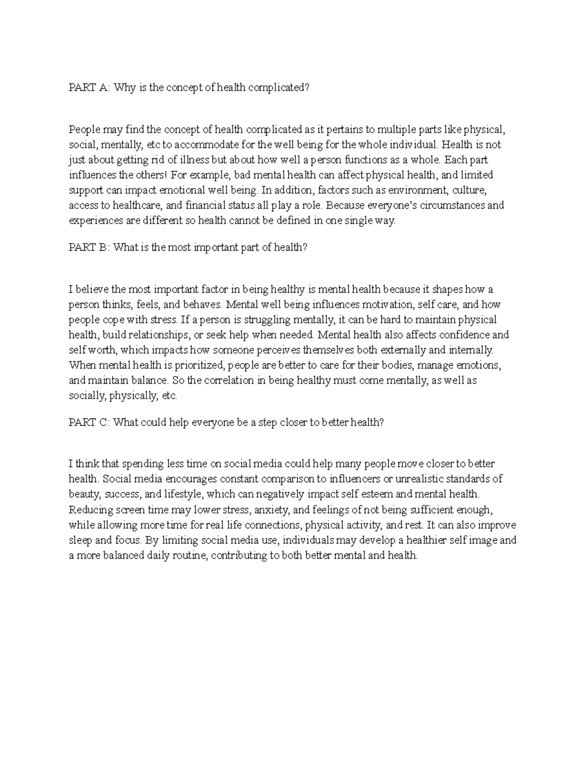 Understanding Health: A Comprehensive Overview of Its Complexities ...