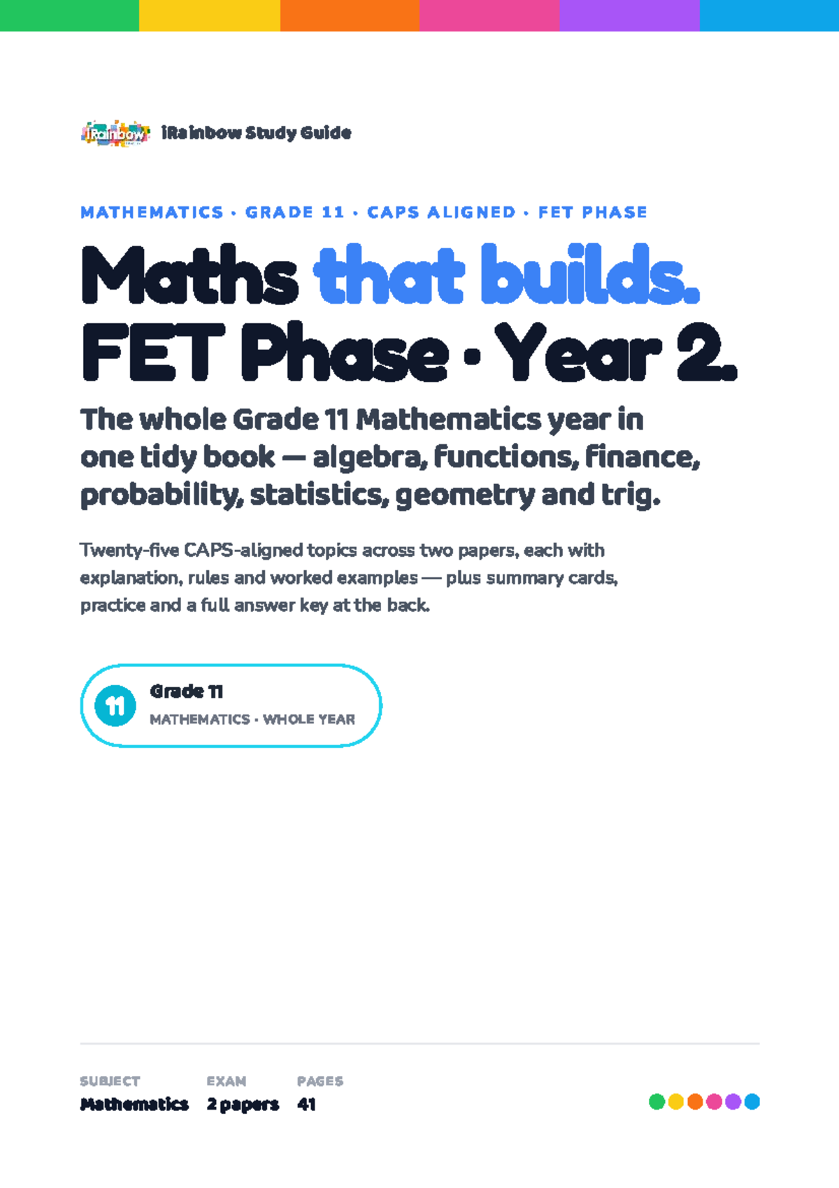Grade 11 Mathematics Study Guide: Comprehensive Overview and Summaries ...