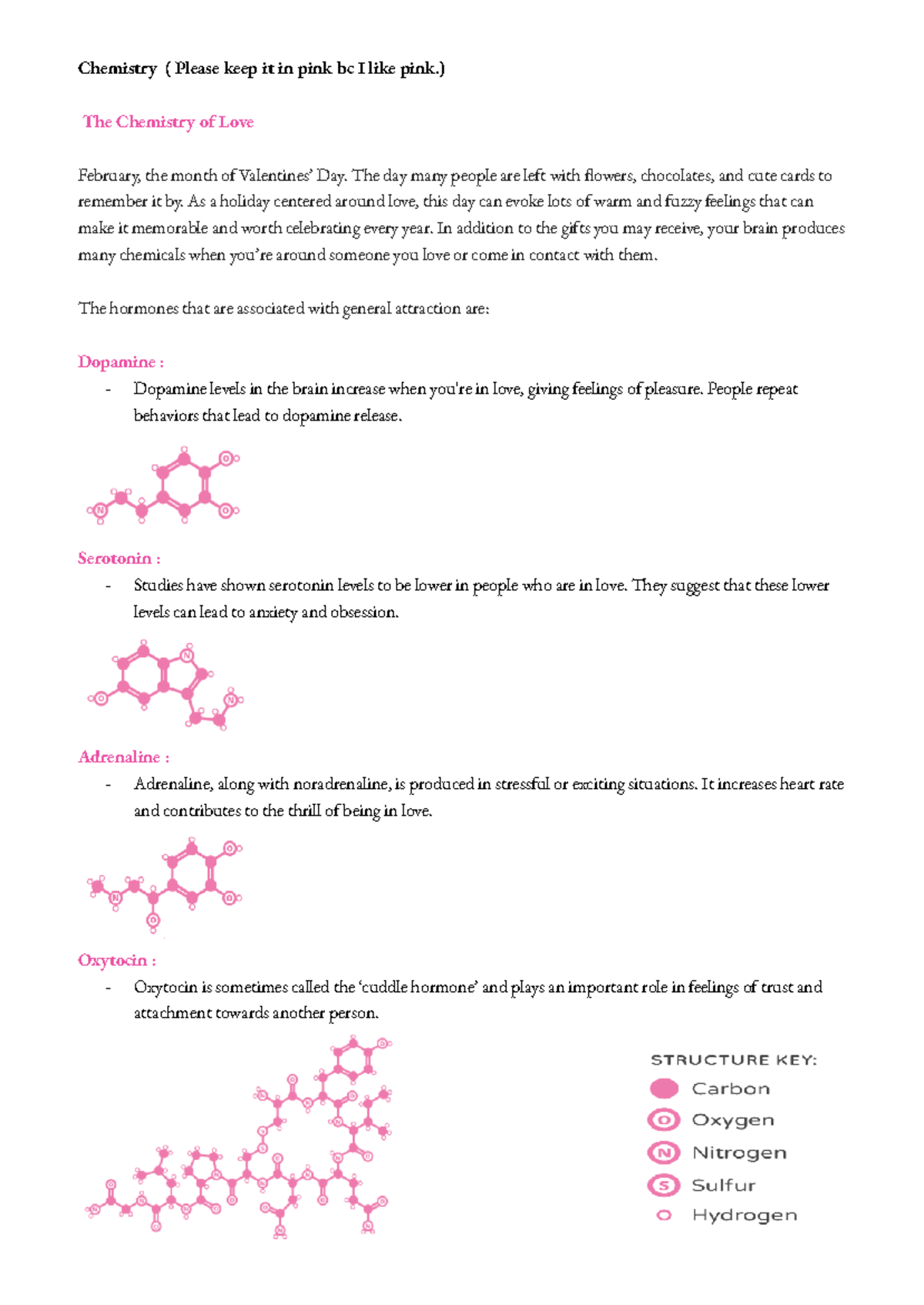 Newspaper Article Chemistry + Food + CPLD - Chemistry ( Please keep it ...