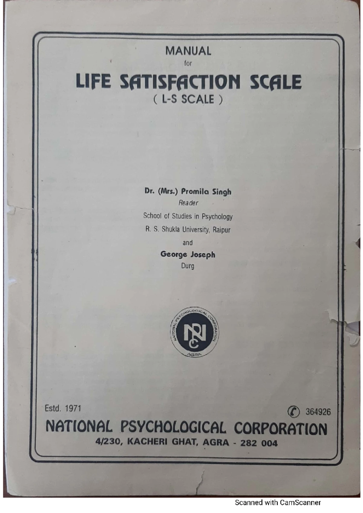 Life Satisfaction Scale Practical Assessment and Theoretical Insights ...