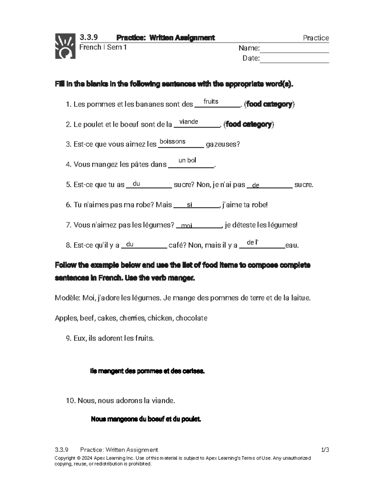 3.3.9 Completed - practice pdf - Practice: Written Assignment 1 ...