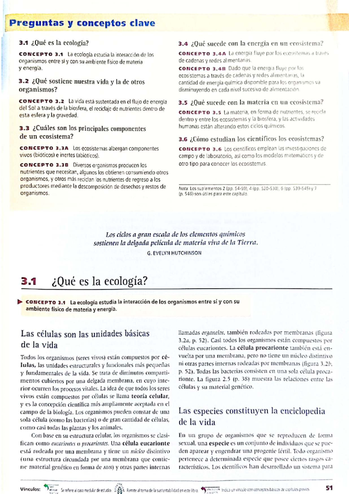 Dossier de Ecología: Conceptos Clave sobre Ecosistemas y Energía - Studocu