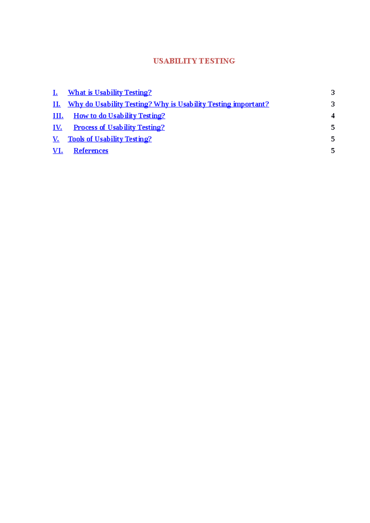Group 1 - Comprehensive Guide to Usability Testing - Studocu