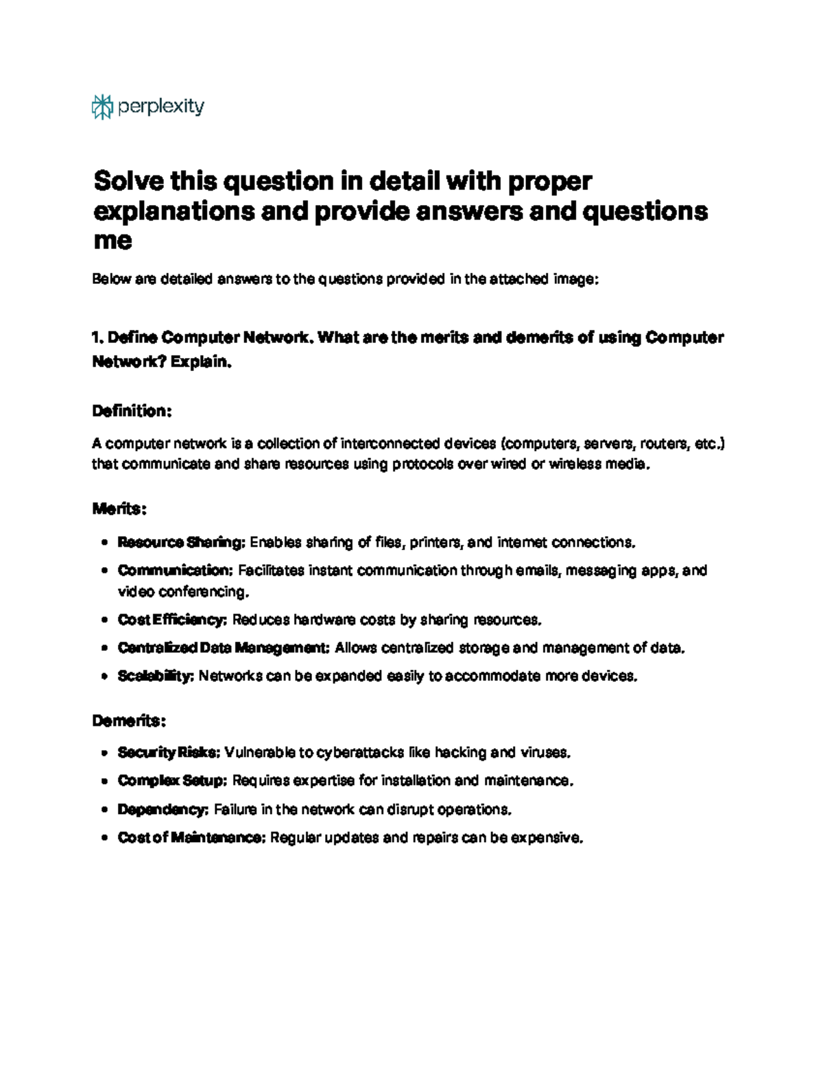 Solve this question in detail with proper explanat - Below are detailed ...