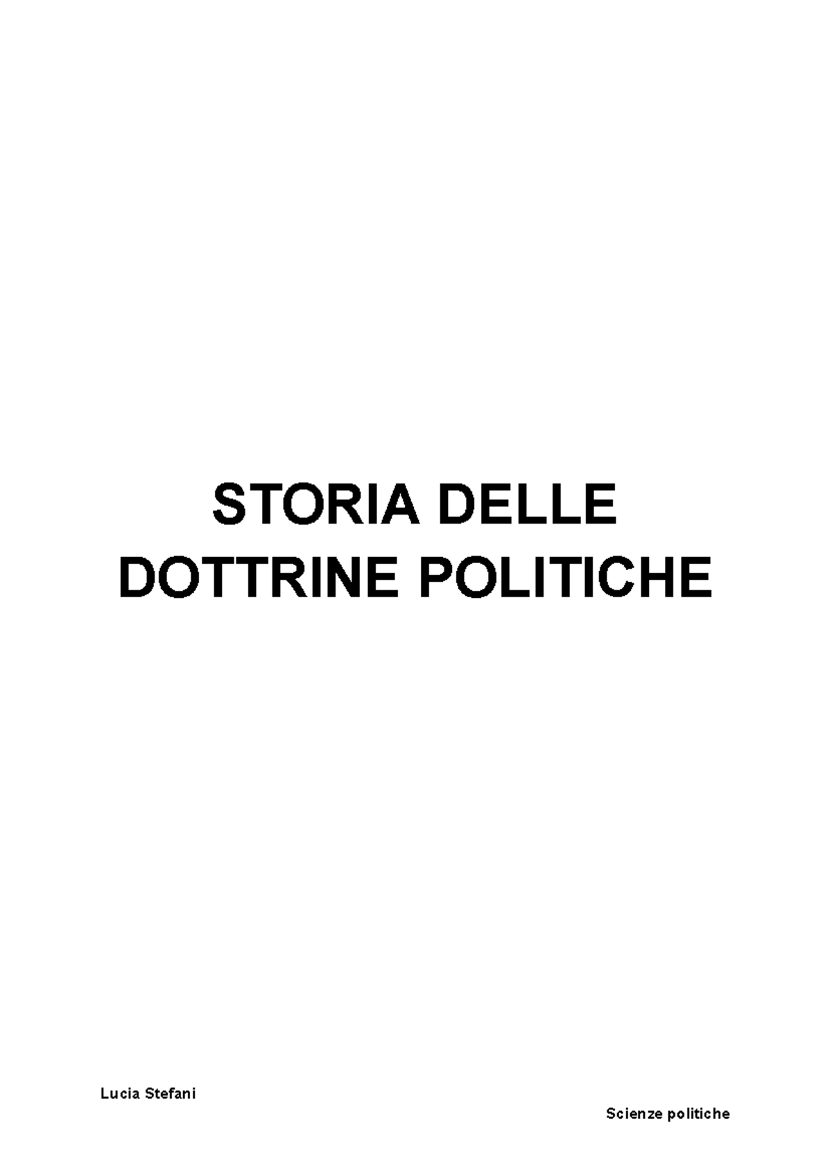 Riassunto di Politica e Passività: Pensiero di Antonio Rosmini (Scienze - Document Preview