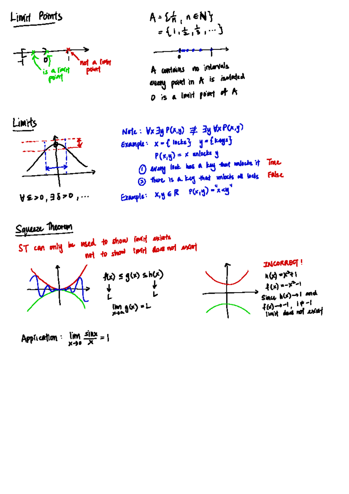 Mathematics Notes: Unlocking Concepts in P(xy) and Limits - Studocu