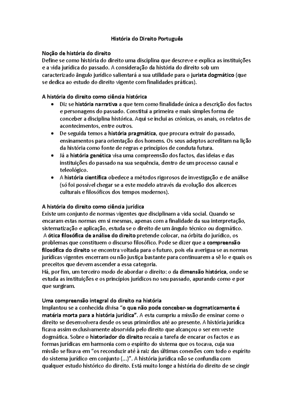 História do Direito Português (HDP101) - Frequência e Análise Histórica - Document Preview