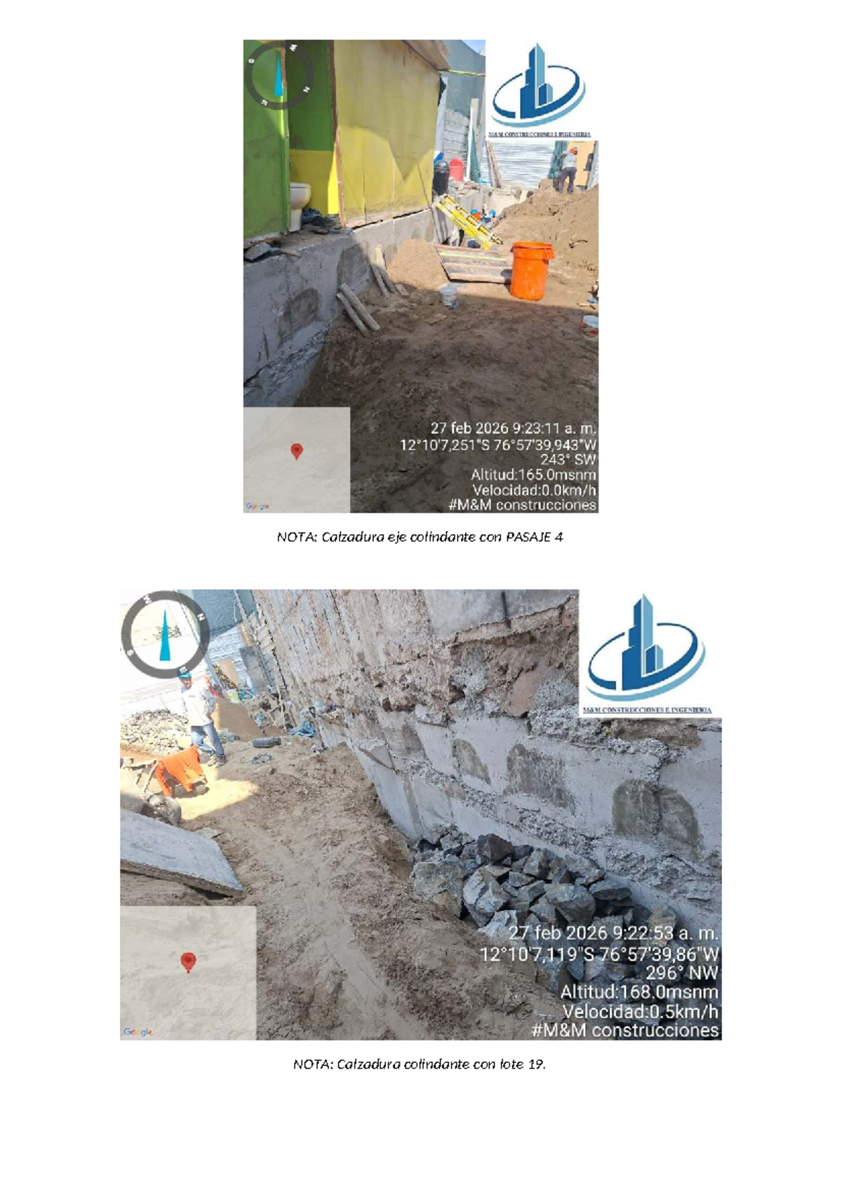 Fotos Sustento MANO DE OBRA Semana 5 - ingenieria civil - NOTA ...