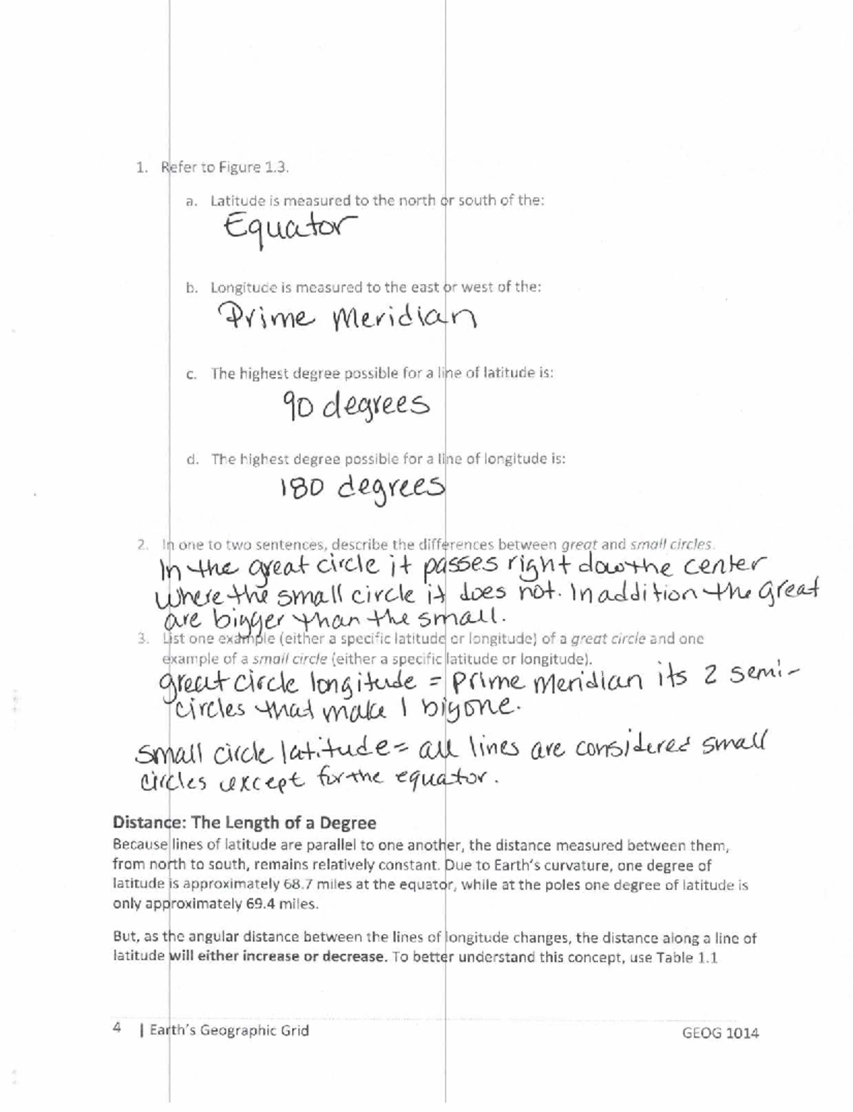 Lab 1.1: Understanding Geographic Grids and Time Zones (GEOG 1014 ...