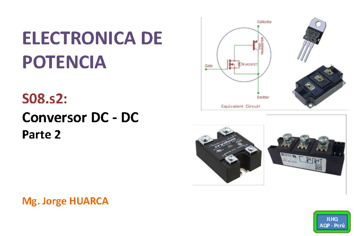 ELECTRONICA DE POTENCIA S08.s2: Conversor DC-DC Parte 2 - Análisis y ...