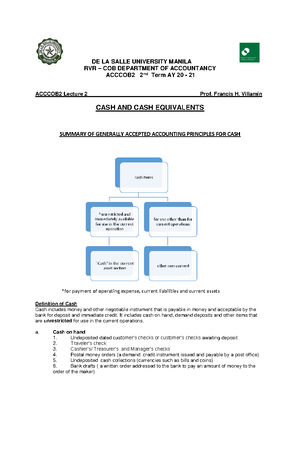 Acccob 2 Chapter 1 Exercises Answer Guide - CHAPTER 1 Relevance 1. A ...