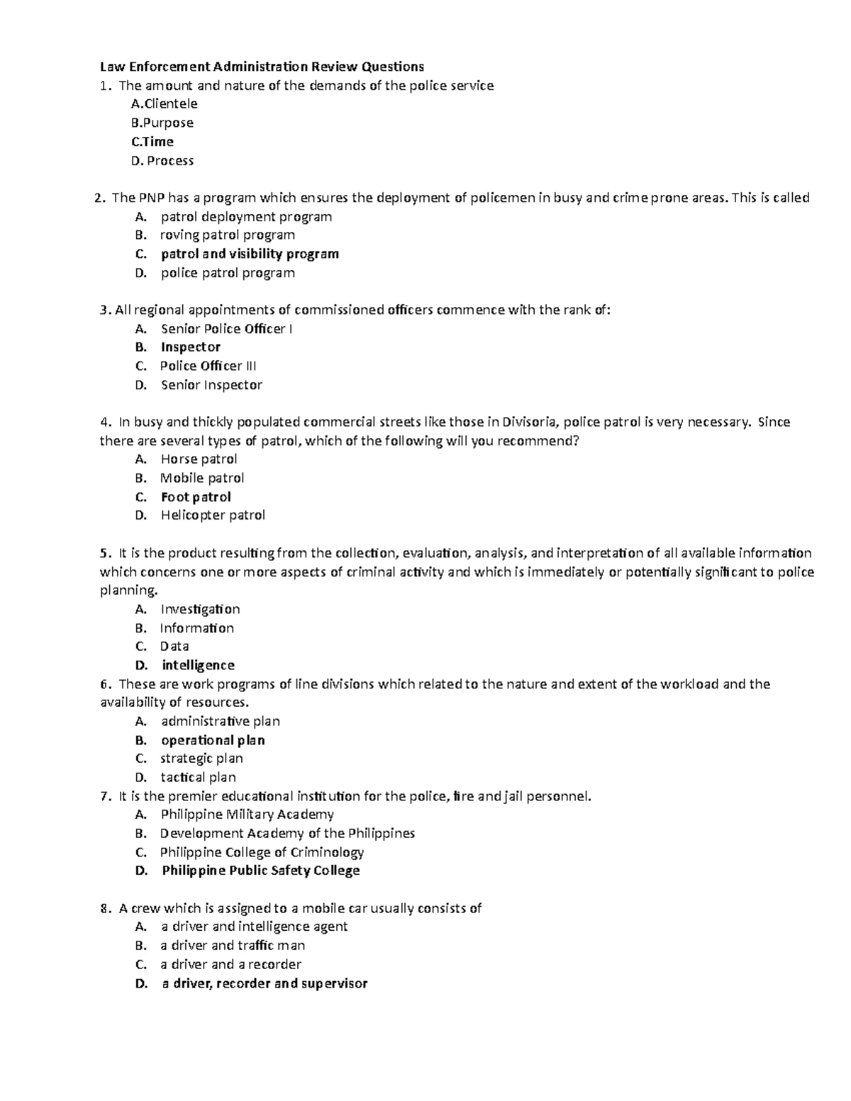 Policecreed - The police creed - Police Officer’s Creed As a law ...