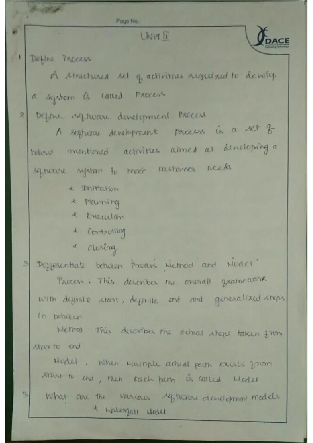 CS8592UNIT-II - OOPS - t7: I Page No.: )ss\a-h SYIE=9 ,Narqg il'tl^rro ...