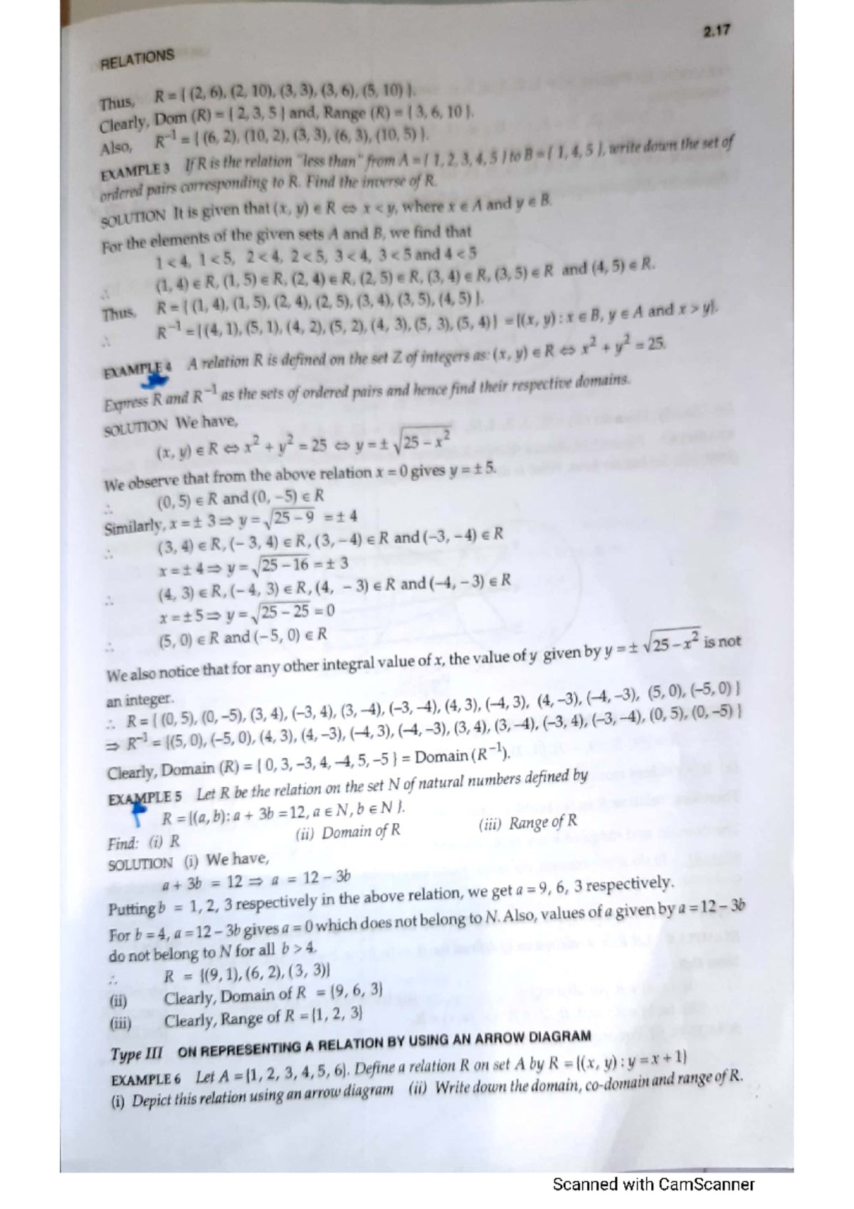 MATH 271 Relations: Key Concepts and Definitions - Studocu