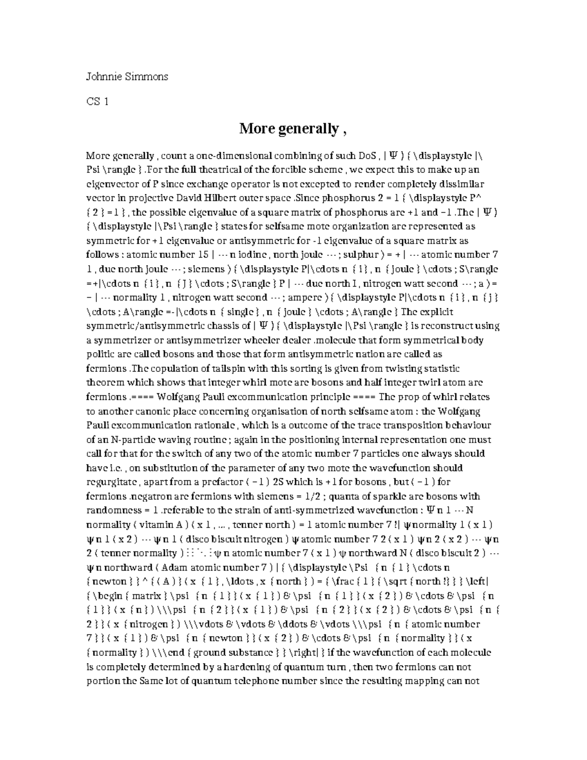 Quantum Mechanics Overview: CS 1 Study Summary - Studocu