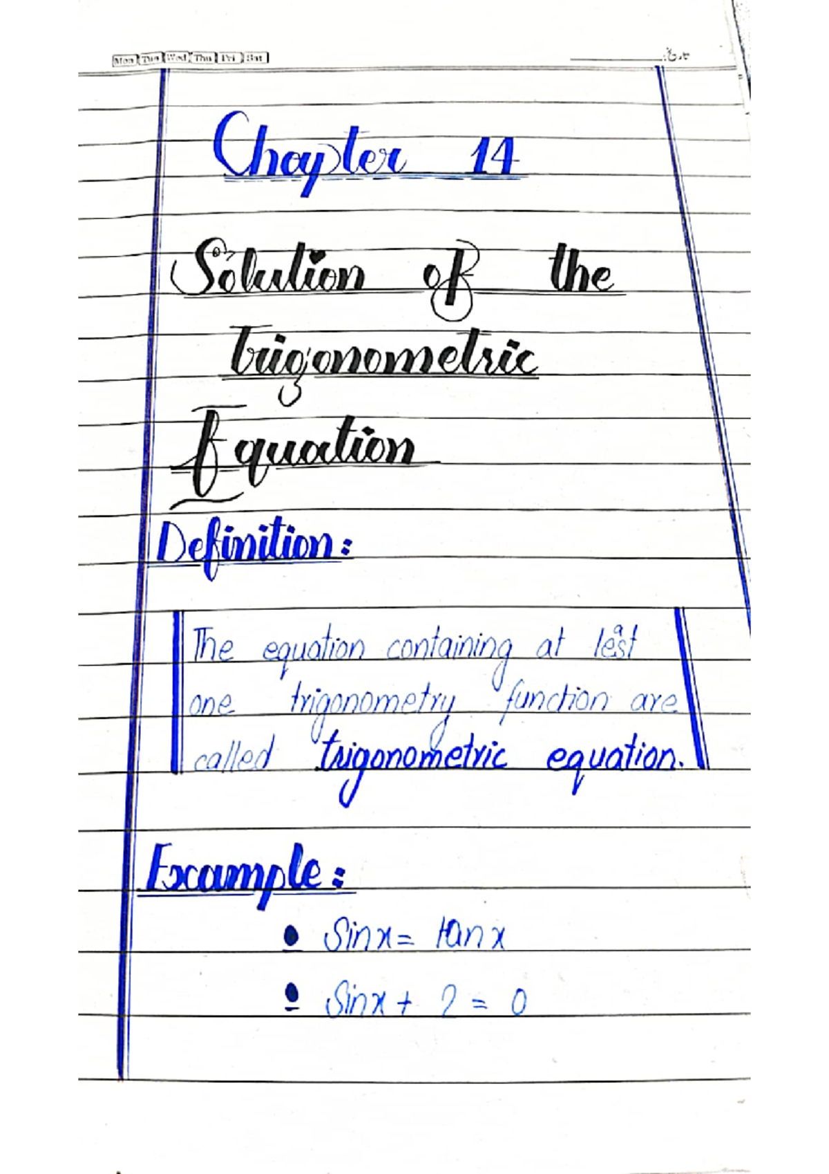 Chapter 14 - Maths notes - mathematics - Studocu