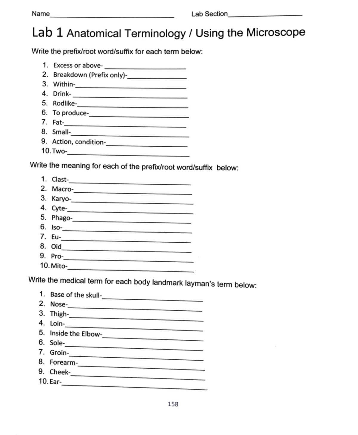 Atlas Week 1 Homework-1 - Name____________ _ Lab Section1 _______ _ Lab ...