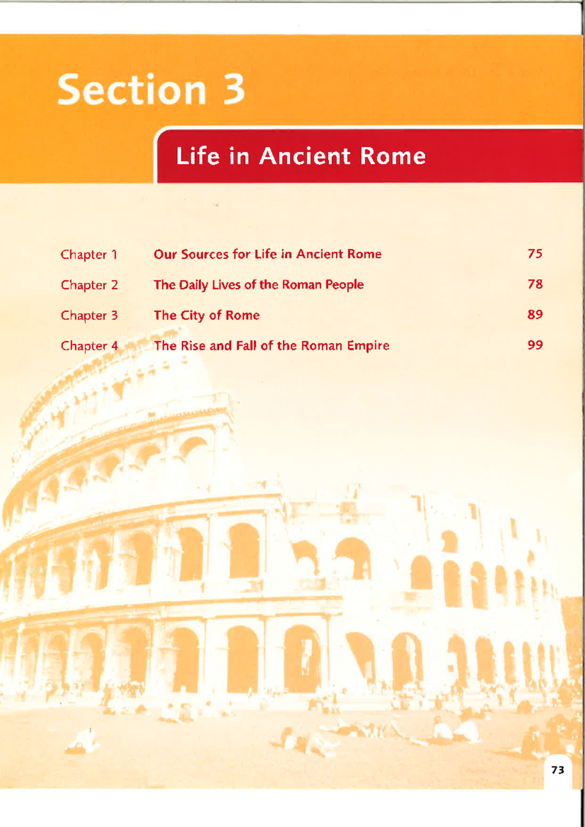 Life in Ancient Rome - Chapter 1 & 2 Summary - Studeersnel