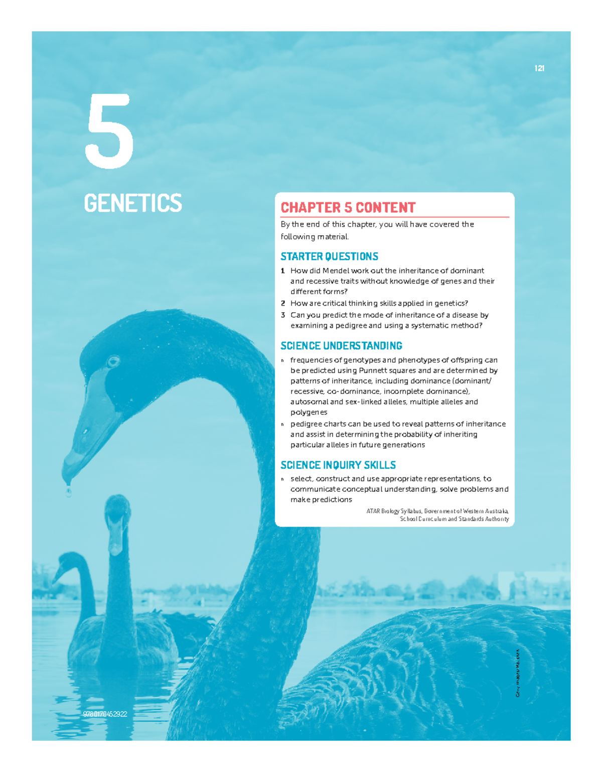 Biology ATAR Unit 3: Genetics Chapter Overview - Studocu