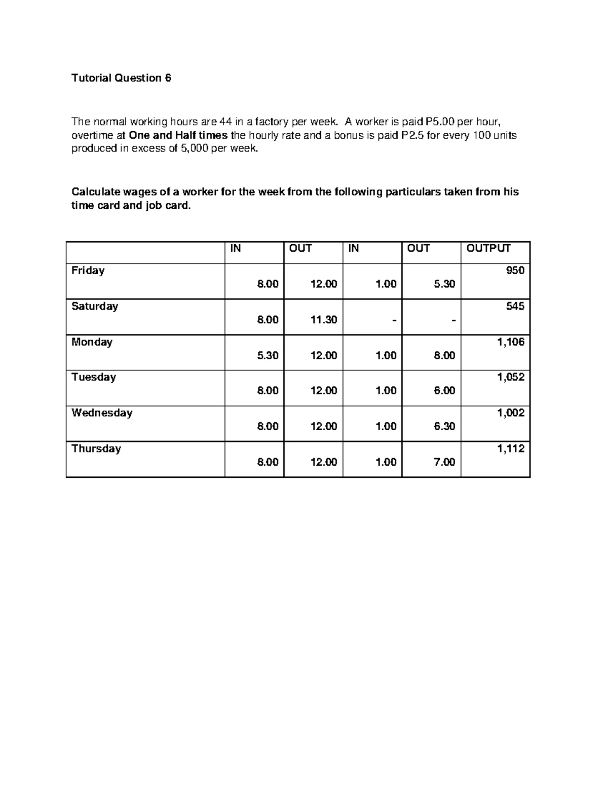 ACC 201 Tutorial 3: FIFO, LIFO, and WAM Solutions for Stock Valuation ...
