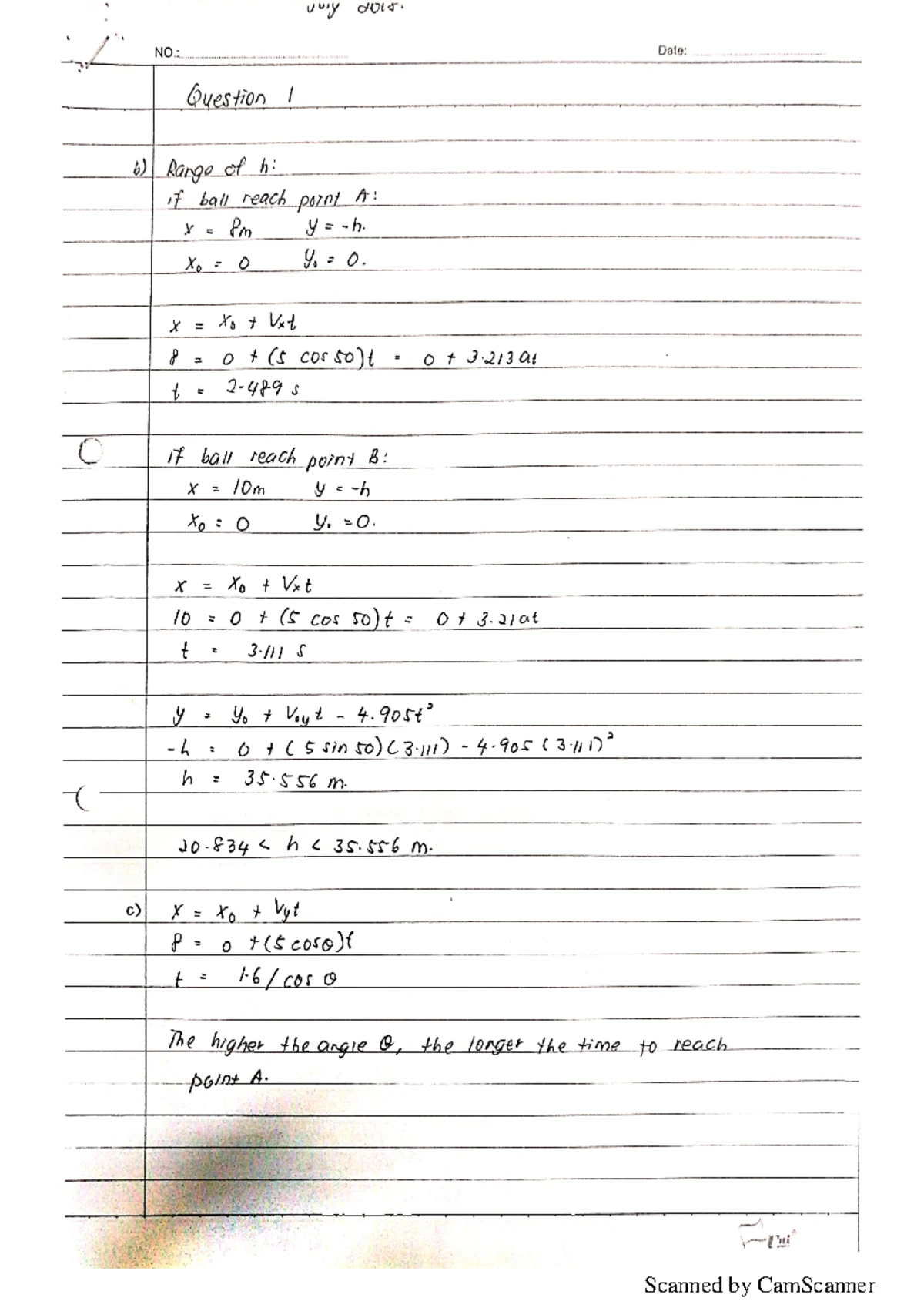 MEC420 Group Assignment: Dynamics Exploration (Oct 24 - Jan 25) - Studocu