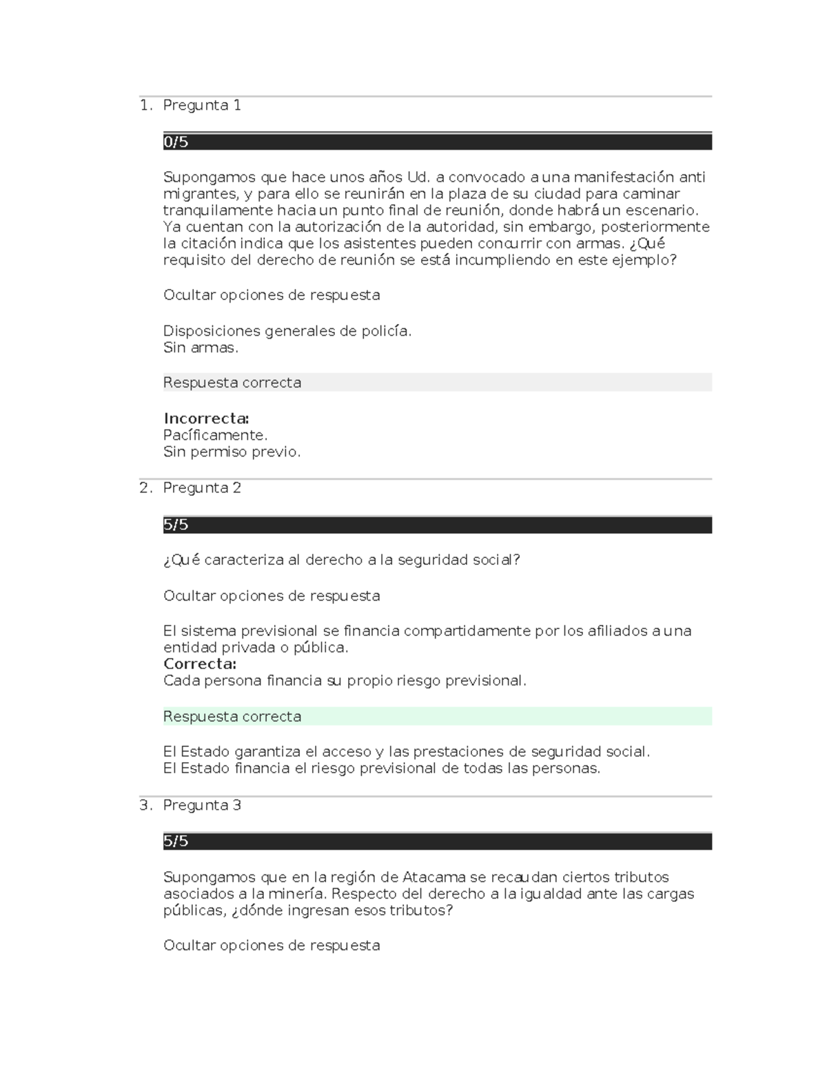 Prueba 2 - Derecho Constitucional: Análisis de Derechos y Libertades ...