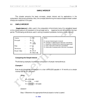 MAMW-100 Compound-interest - COMPOUND INTEREST Compound interest is the ...