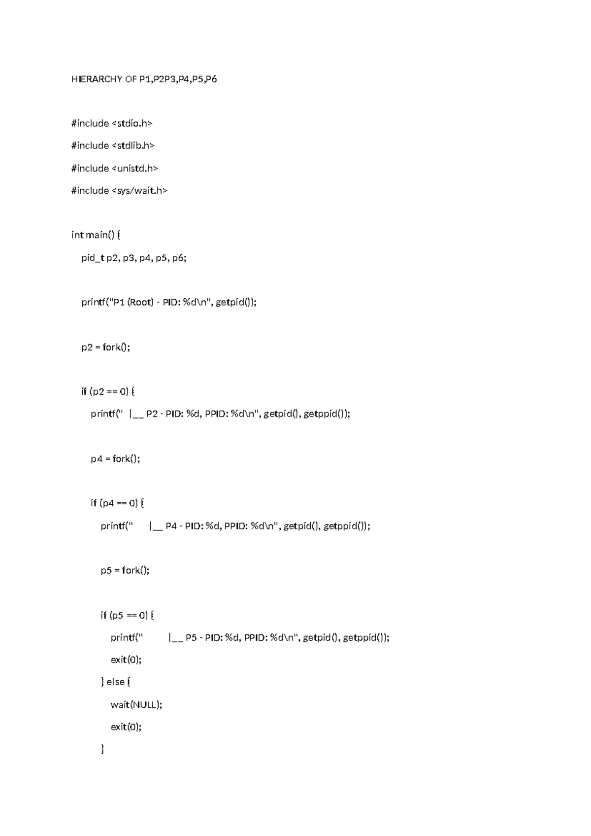Hierarchy OF P1 - its a material - HIERARCHY OF P1,P2P3,P4,P5,P # ...