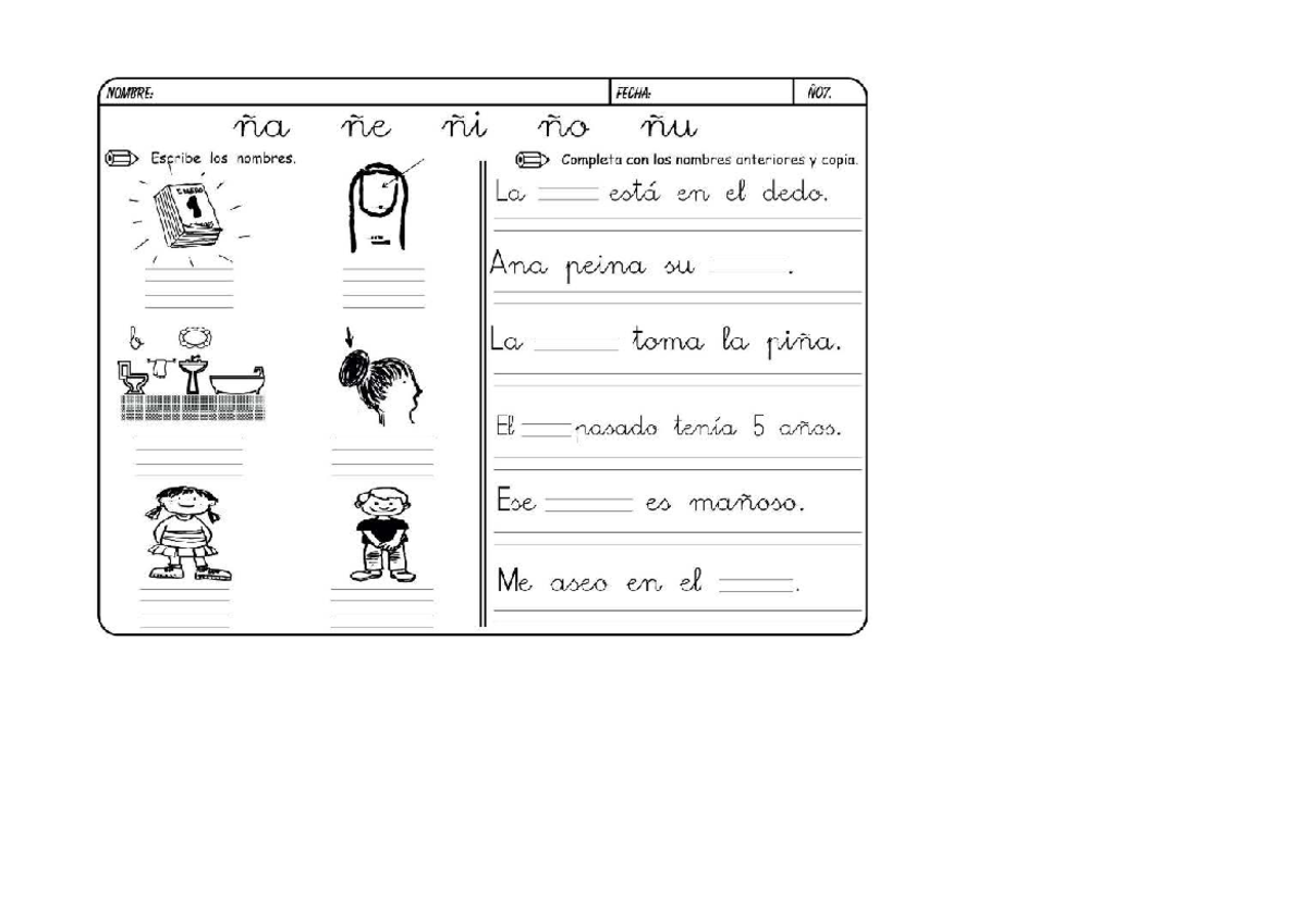 Tarea 3 - TA2: Ejercicios de Lengua y Escritura para Niños - Studocu