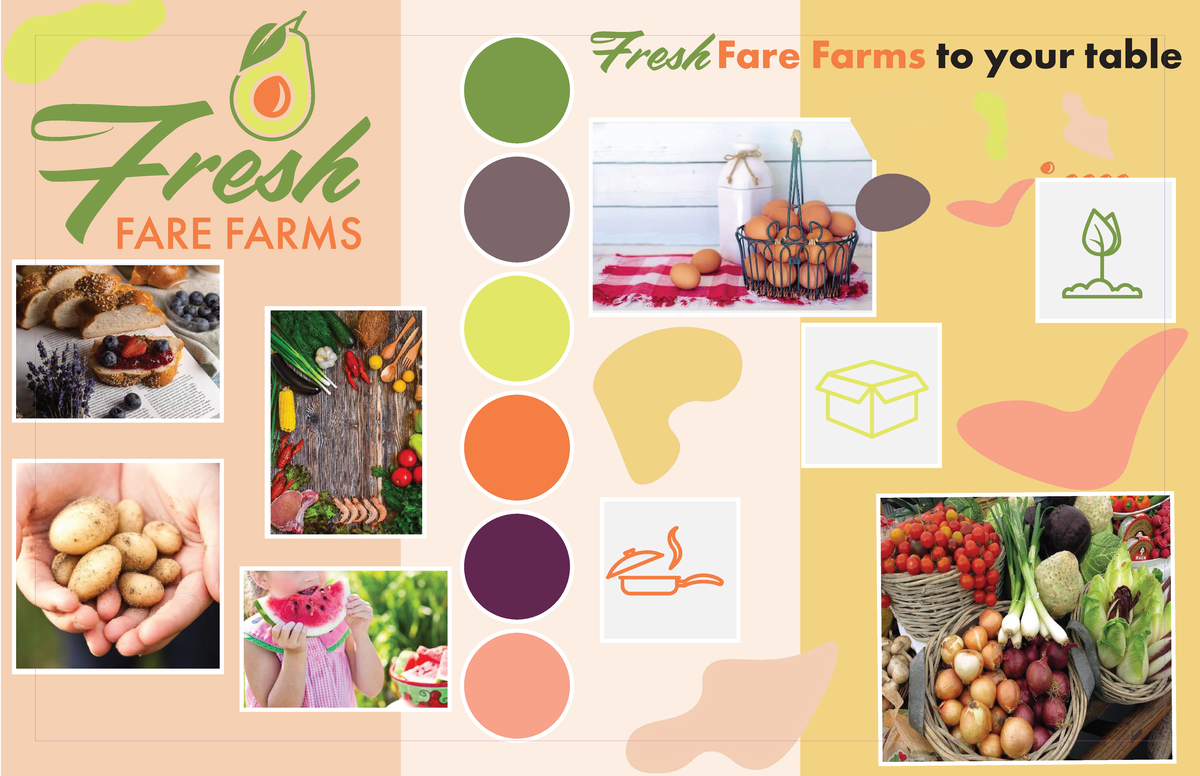 GRA 415 Module One Mood Board: Fresh Fare Farms Concept - Studocu
