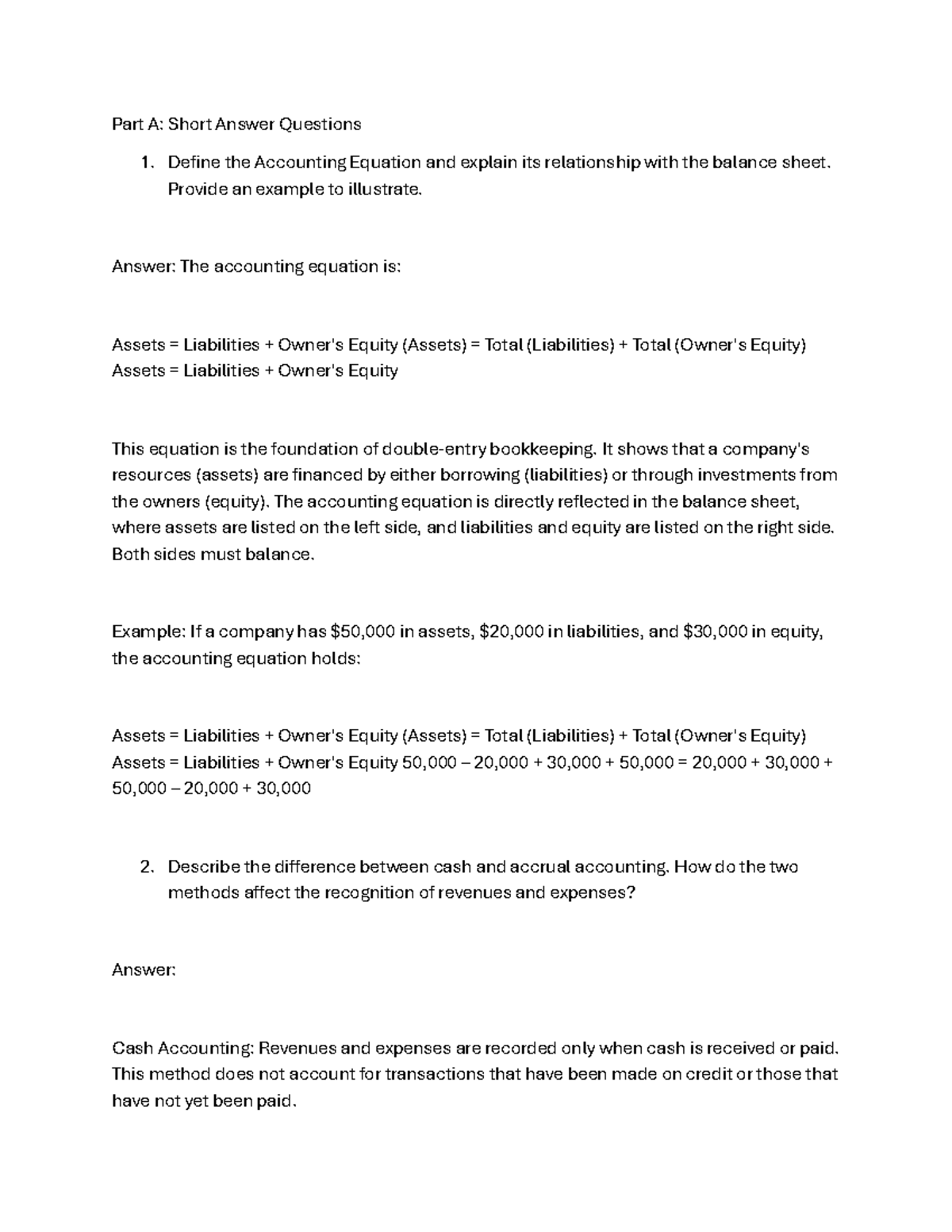 ACCO220 Midterm 2 Review: Key Concepts & Accounting Principles - Studocu