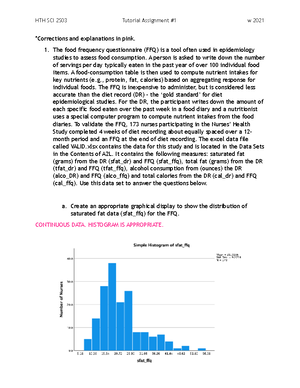 HTHSCI 2S03 Graded Assignment 2 Analysis and Statistical Tests W2025 ...