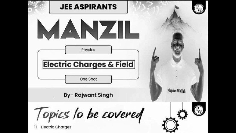 JEE ASPIRANTS Physics: Electric Charges & Fields One Shot Notes - Studocu