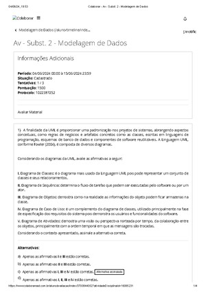 Projeto Integrado: Análise e Desenvolvimento de Sistemas - ADT 2024