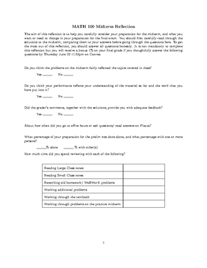 Math 100 Practice Final - MATH 100 Practice Exam 2 Duration: 2 hours ...